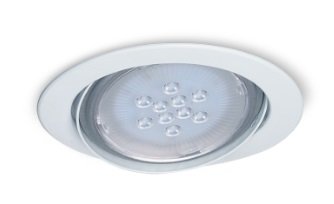 SPOT POLICARBONATO RED BLANCO AR 111 SAN JUSTO